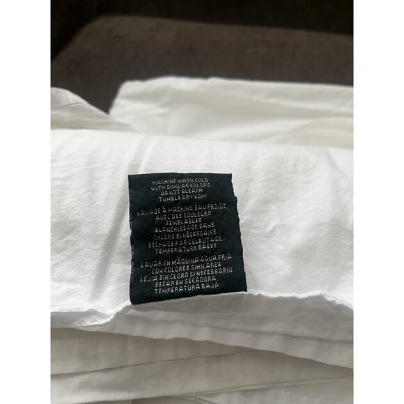 Vtg Ralph Lauren BRITTANY Lace Embroidered KING Flat Sheet & Fitted Sheet - Picture 3 of 11